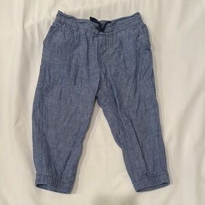 Janie and Jack Denim Blue Kids Trousers